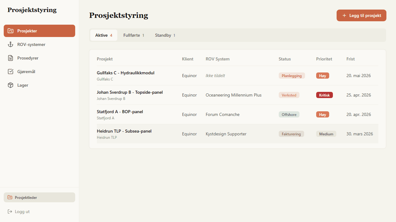 Argon Prosjektstyring