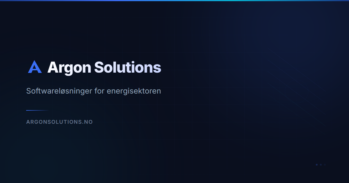 Argon Solutions | AI-byrå og kurs i Stavanger